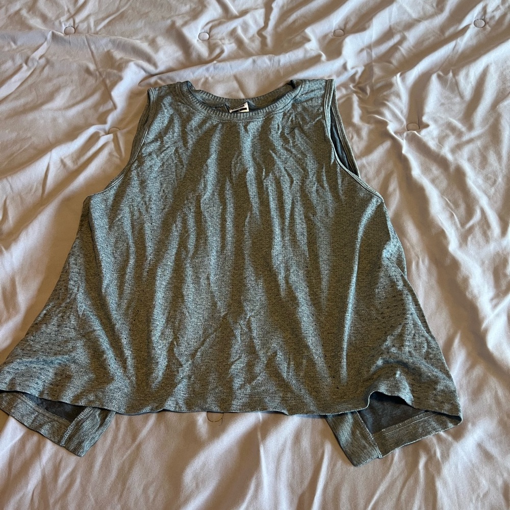 Open back Gymshark tank top